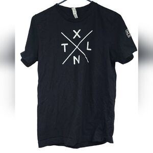 Unisex Black XLNT Gaming Graphic Tee Medium Cotton T-Shirt Short Sleeve Gamer